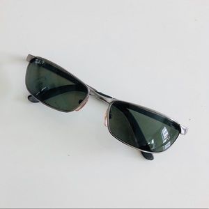 Tiny Sunglasses Gun Metal Ray Bans
